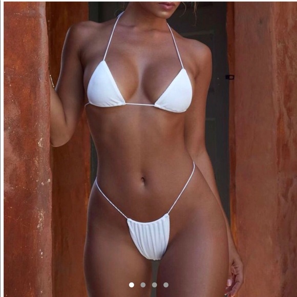 ohpolly Other - Ohpolly white bikini bottoms